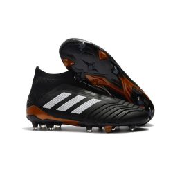 fodboldstøvler Adidas Predator 18+ FG Damer - Sort Hvid_1.jpg